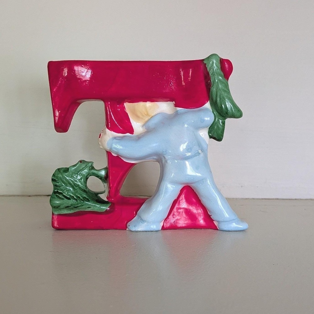 Vintage Tilso Japan Ceramic NOEL Christmas Kids Candle Holder Set 53/102 Kitsch - Picture 10 of 13